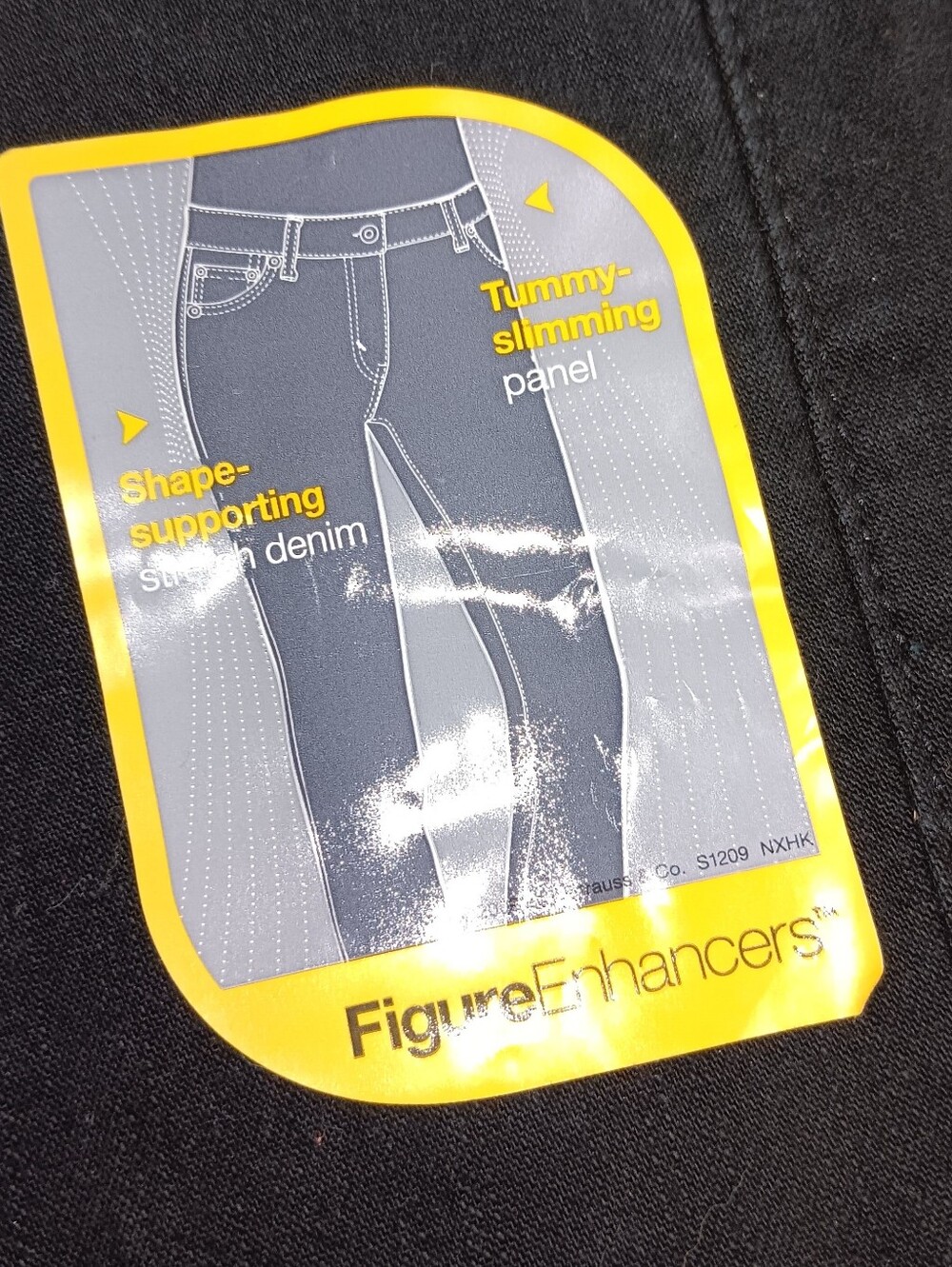 Levi's Perfectly Slimming 512 Boot Cut Jeans Black NWT - Picture 4 of 6